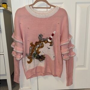 Sequin Unicorn Sweater